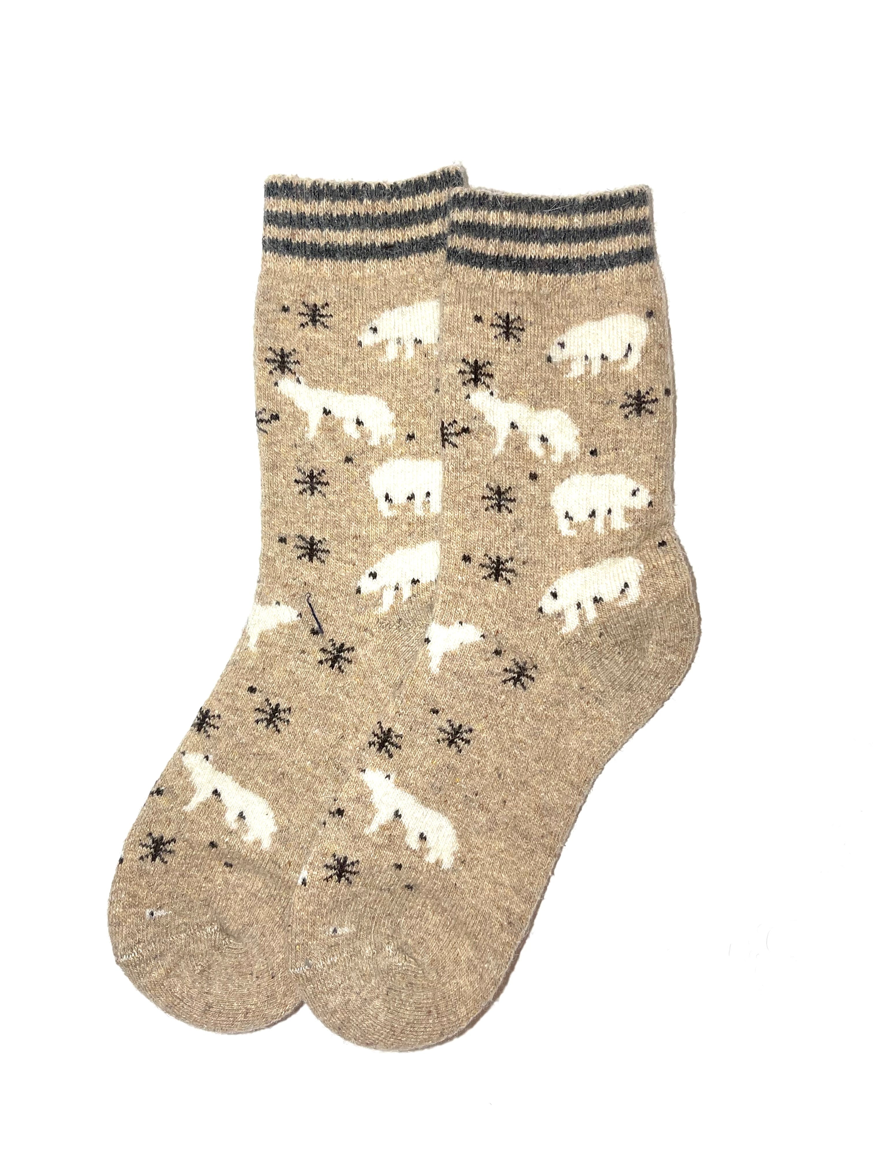 Bas de Laine Angora Ours Polaire