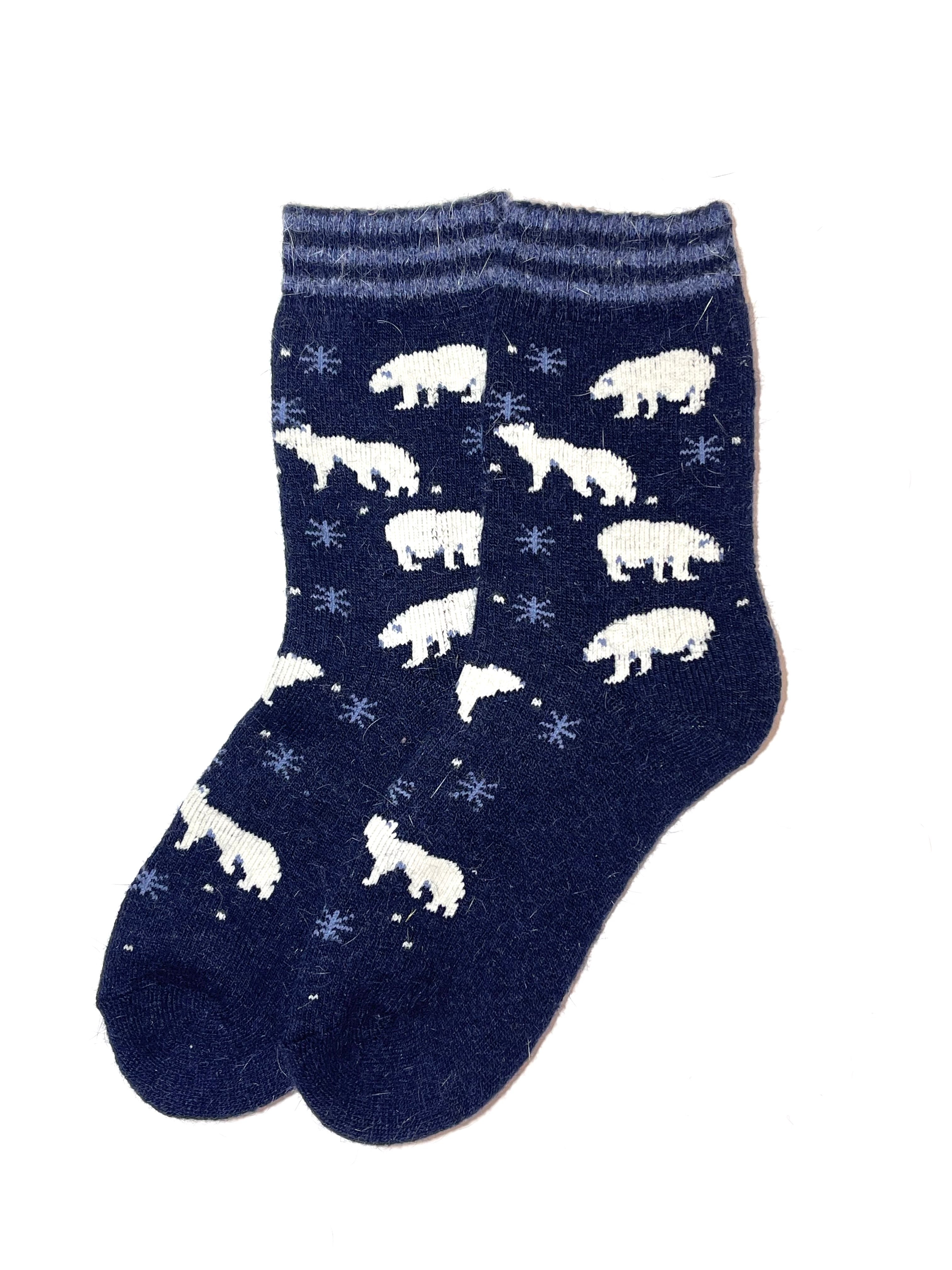 Bas de Laine Angora Ours Polaire