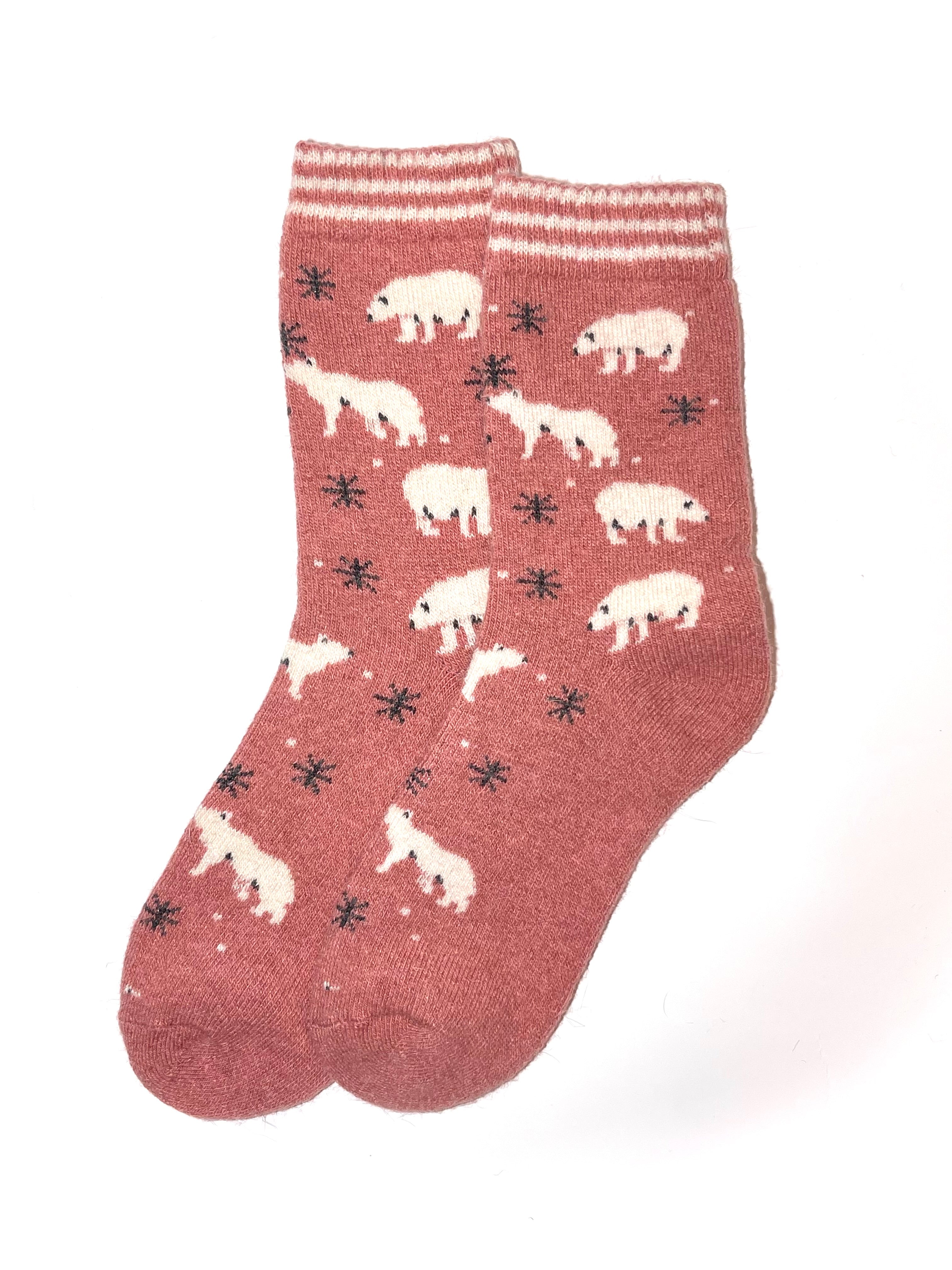 Bas de Laine Angora Ours Polaire