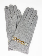 Gants Détails Doré