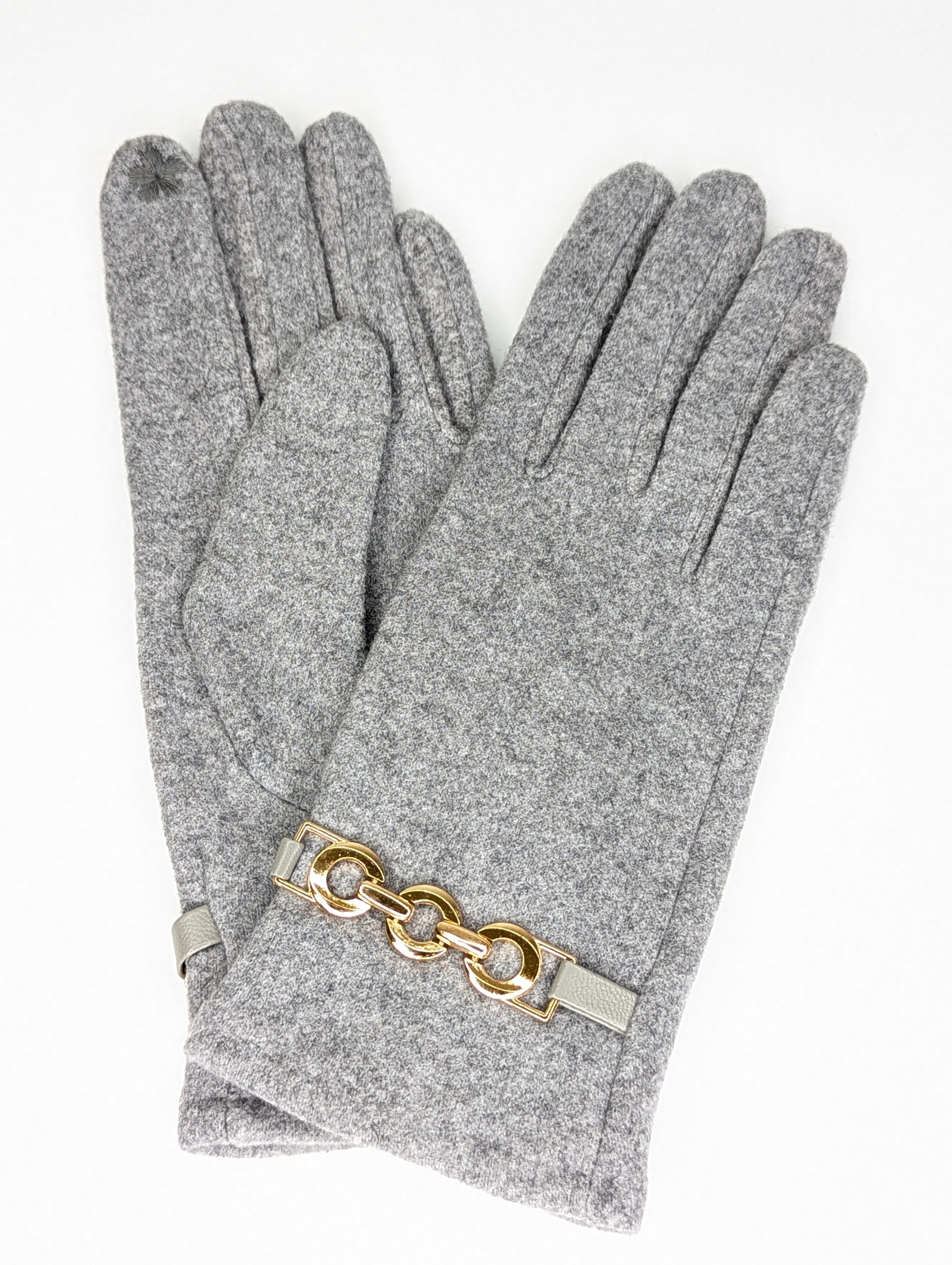 Gants Détails Doré