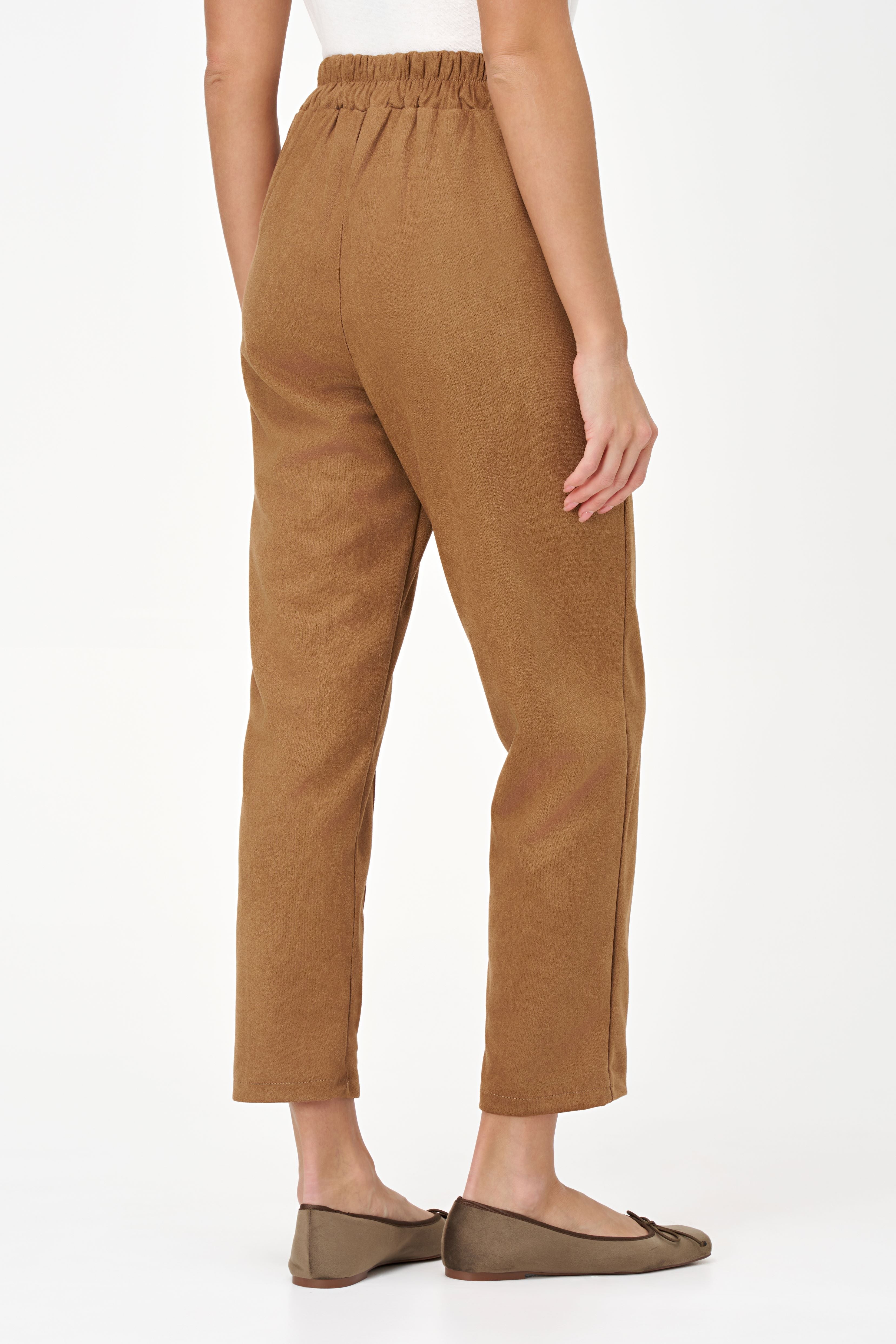 Pantalon Effet Suède