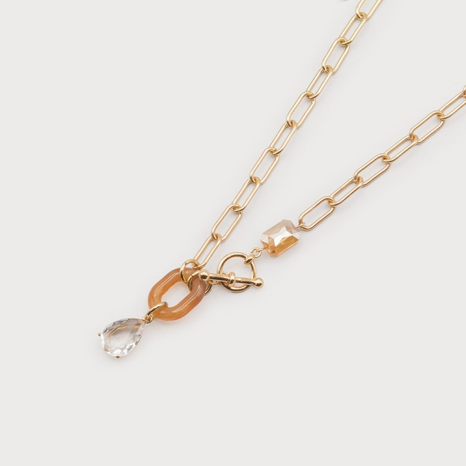 Collier aux Tons Naturels Naturel Caracol, vue du produit