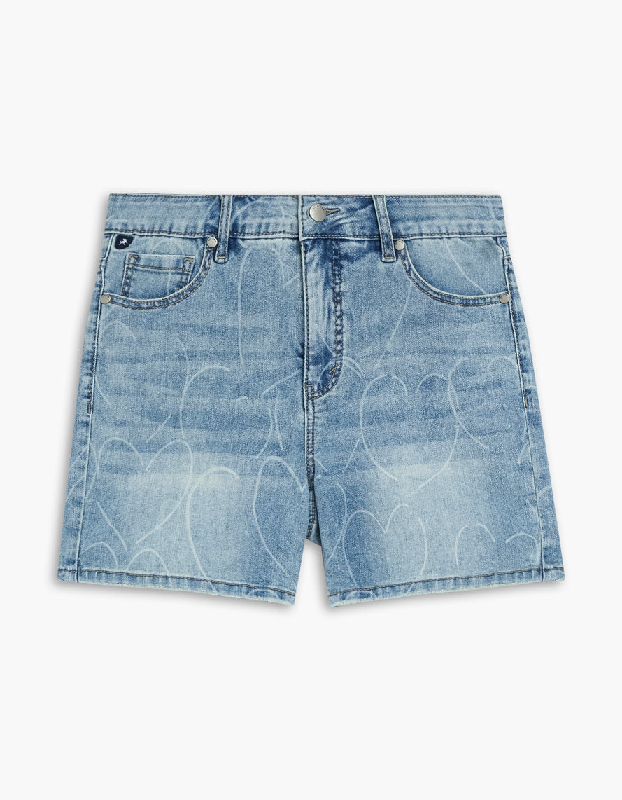 Shorts Jeans avec Coeurs