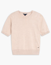 T-Shirt en Tricot Fin