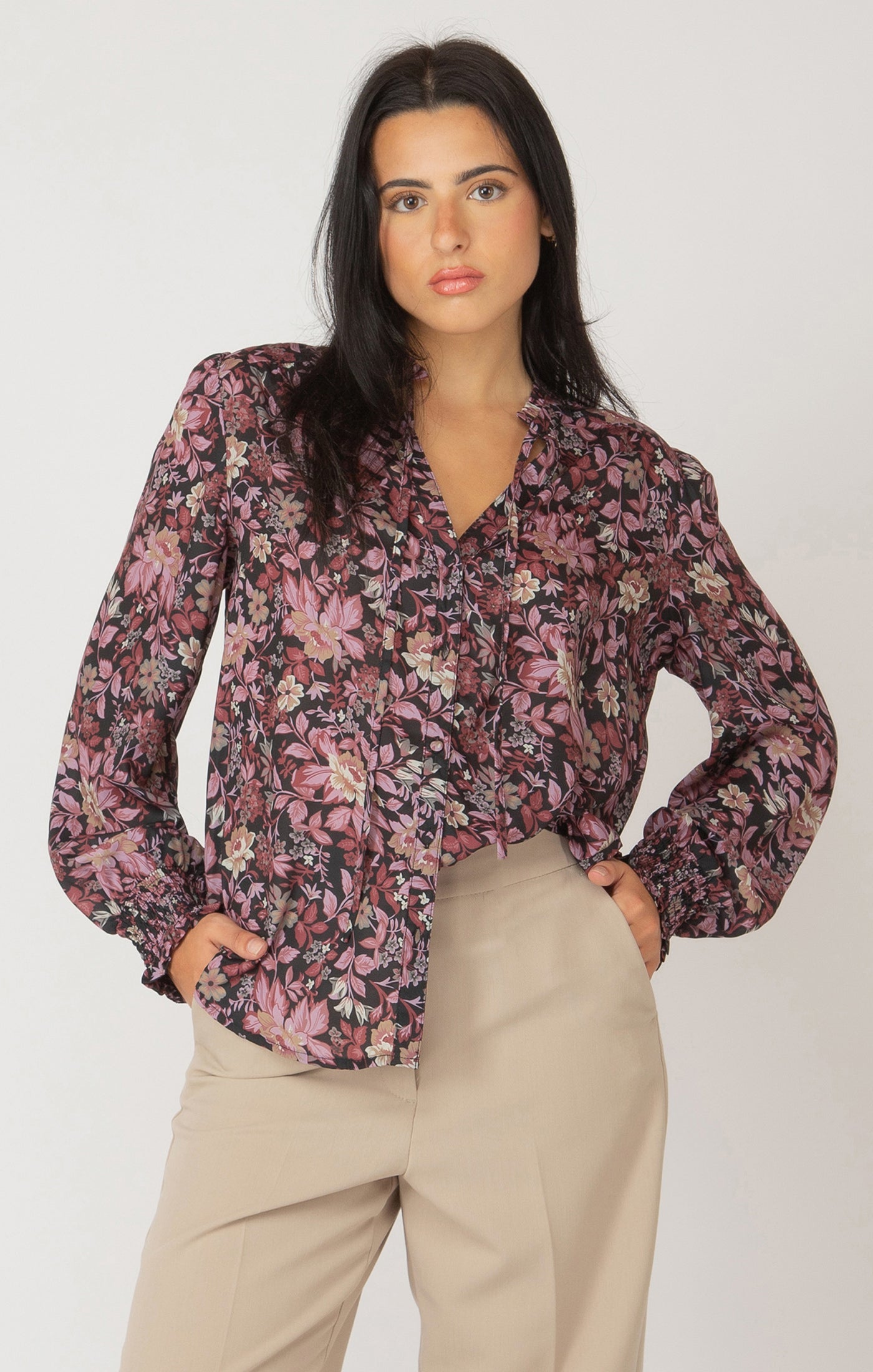 Blouse fluide imprimée