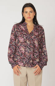 Blouse fluide imprimée