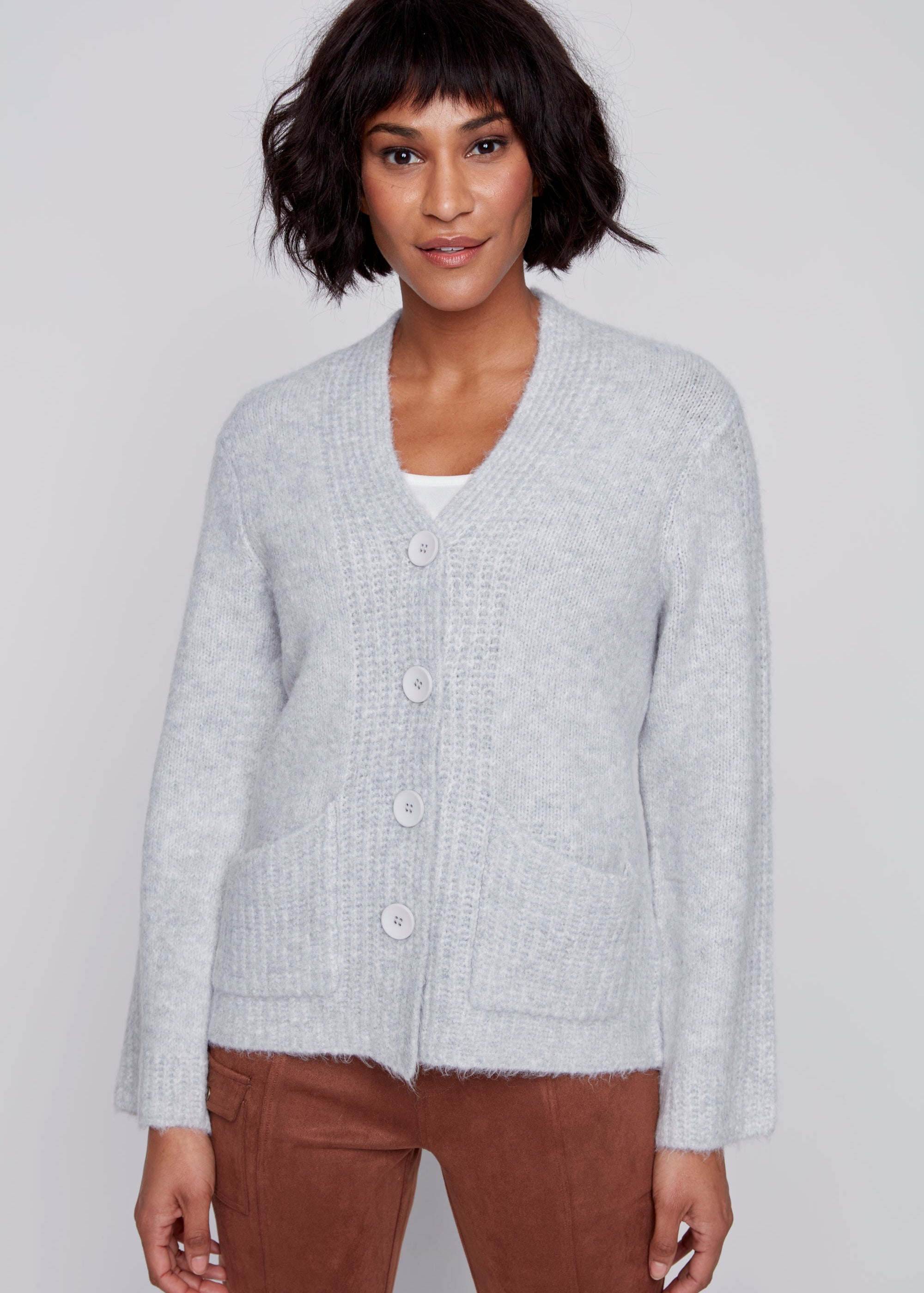 Cardigan Col V