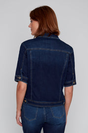 Veston en Jeans Manches Courtes