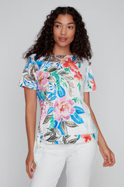 T-Shirt Fleuri