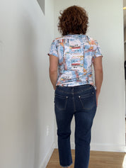 T-Shirt Imprimé Col Rond