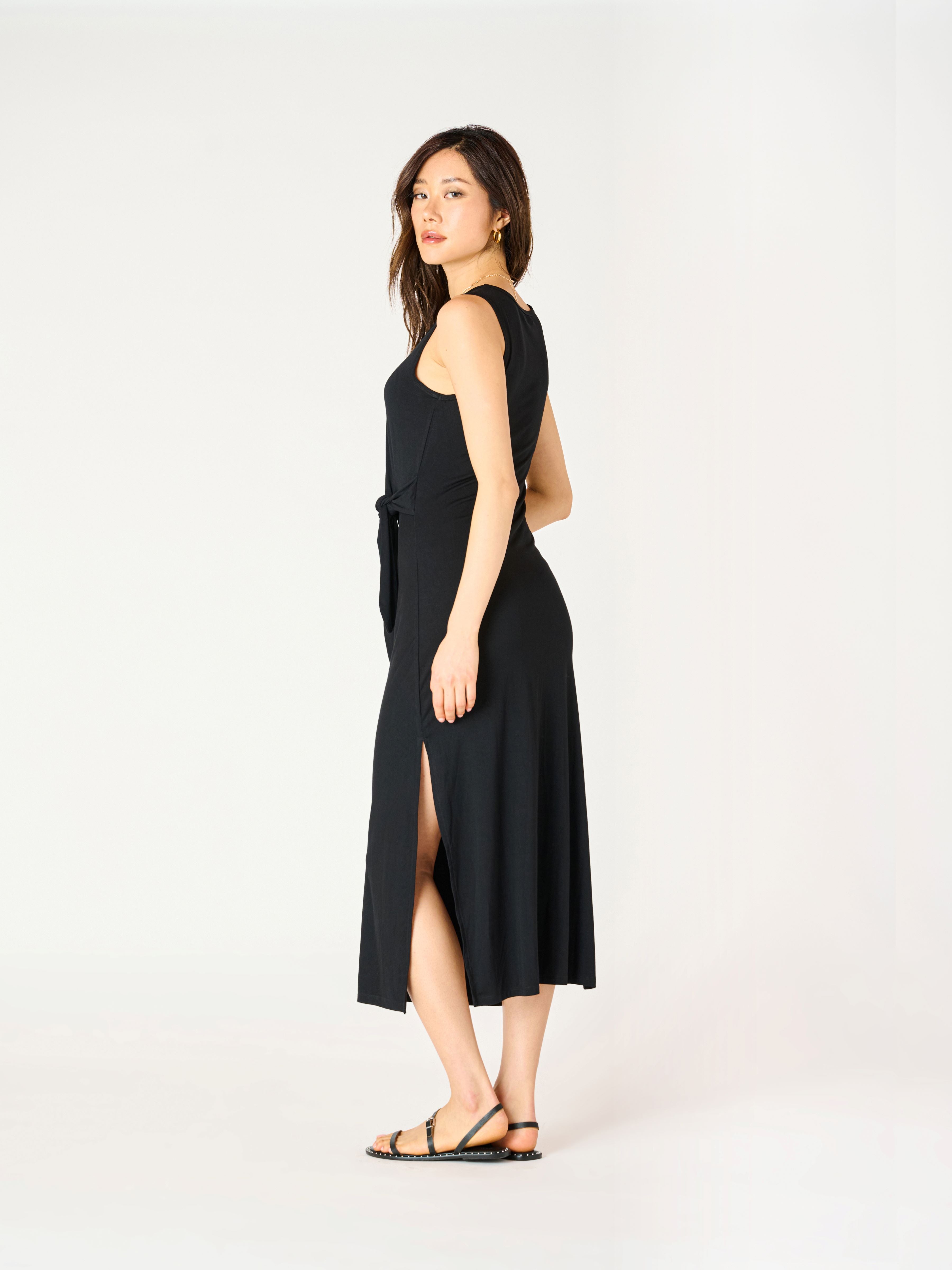 Robe Longue Noeud à l'Avant