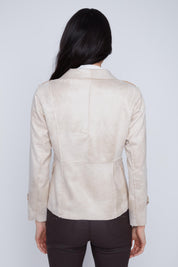Manteau Trench Court en Suède Végan