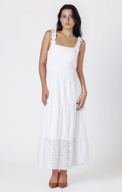 Robe Maxi Broderie Anglaise