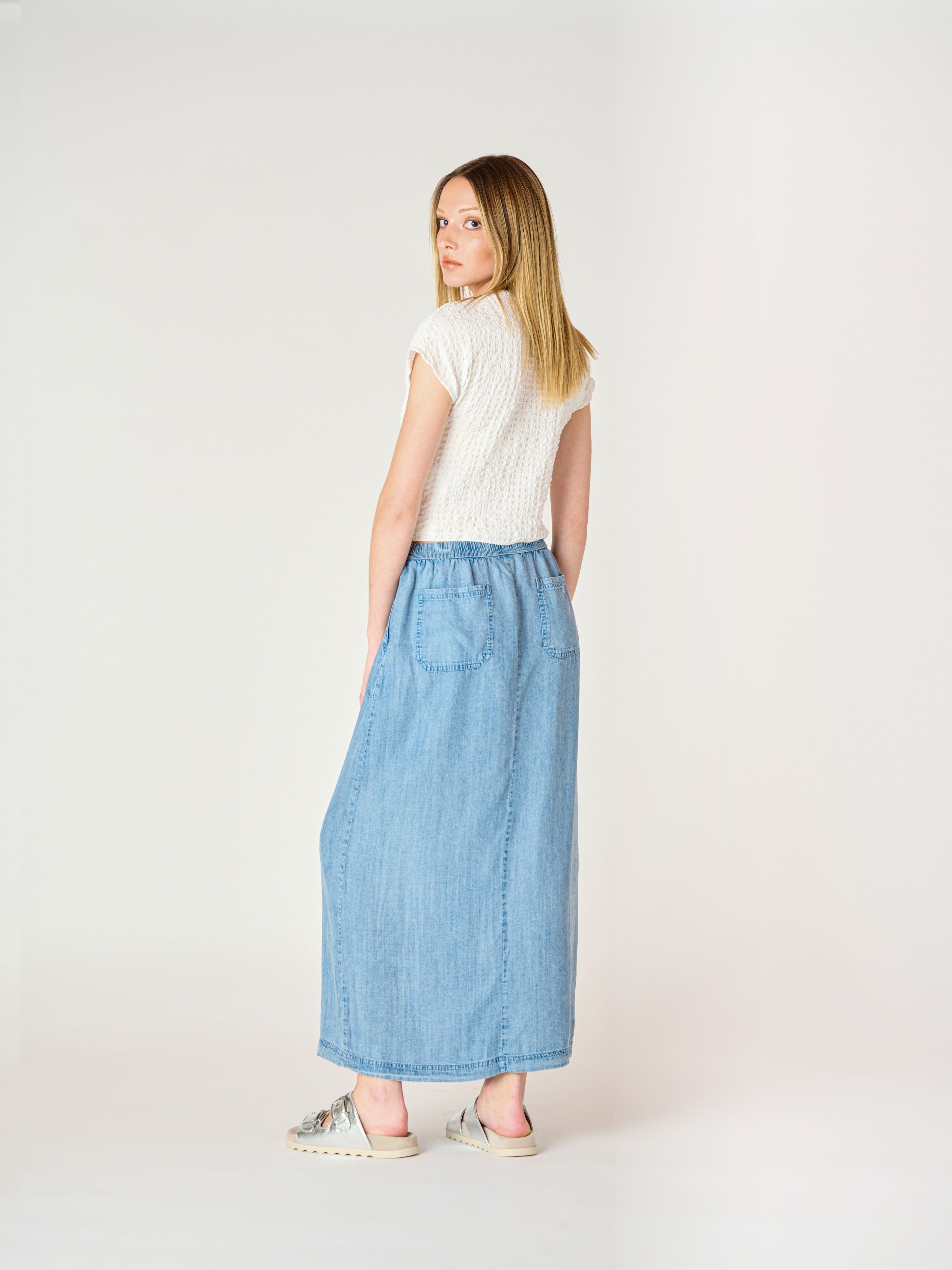 Jupe Longue en Tencel