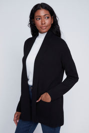 Cardigan en Tricot avec Poches