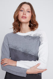 Chandail Tricot Long avec Strass