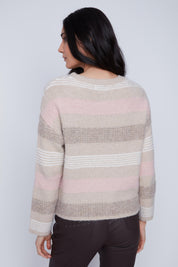 Chandail en Tricot à Rayures