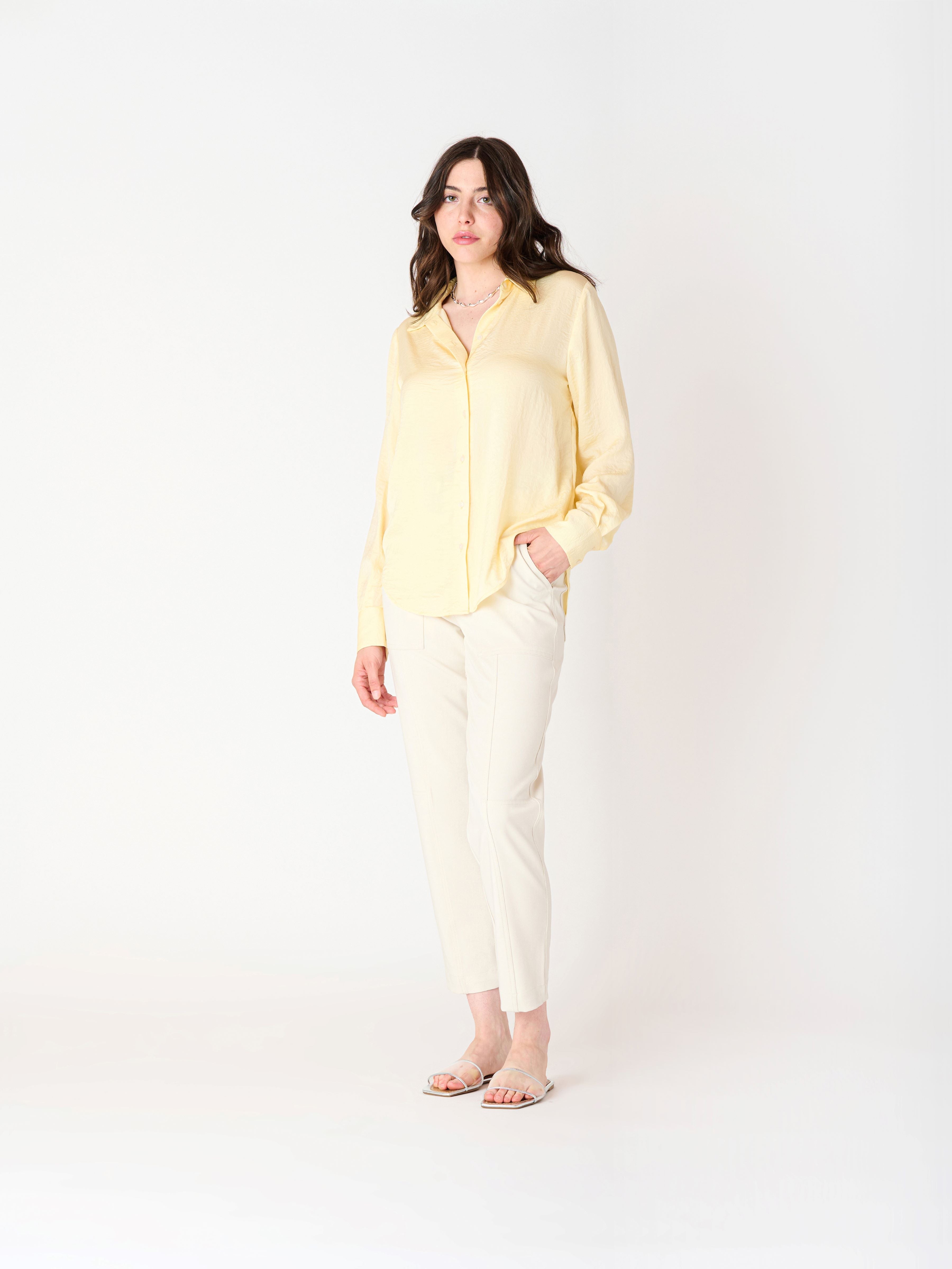 Blouse Fluide Effet Satin
