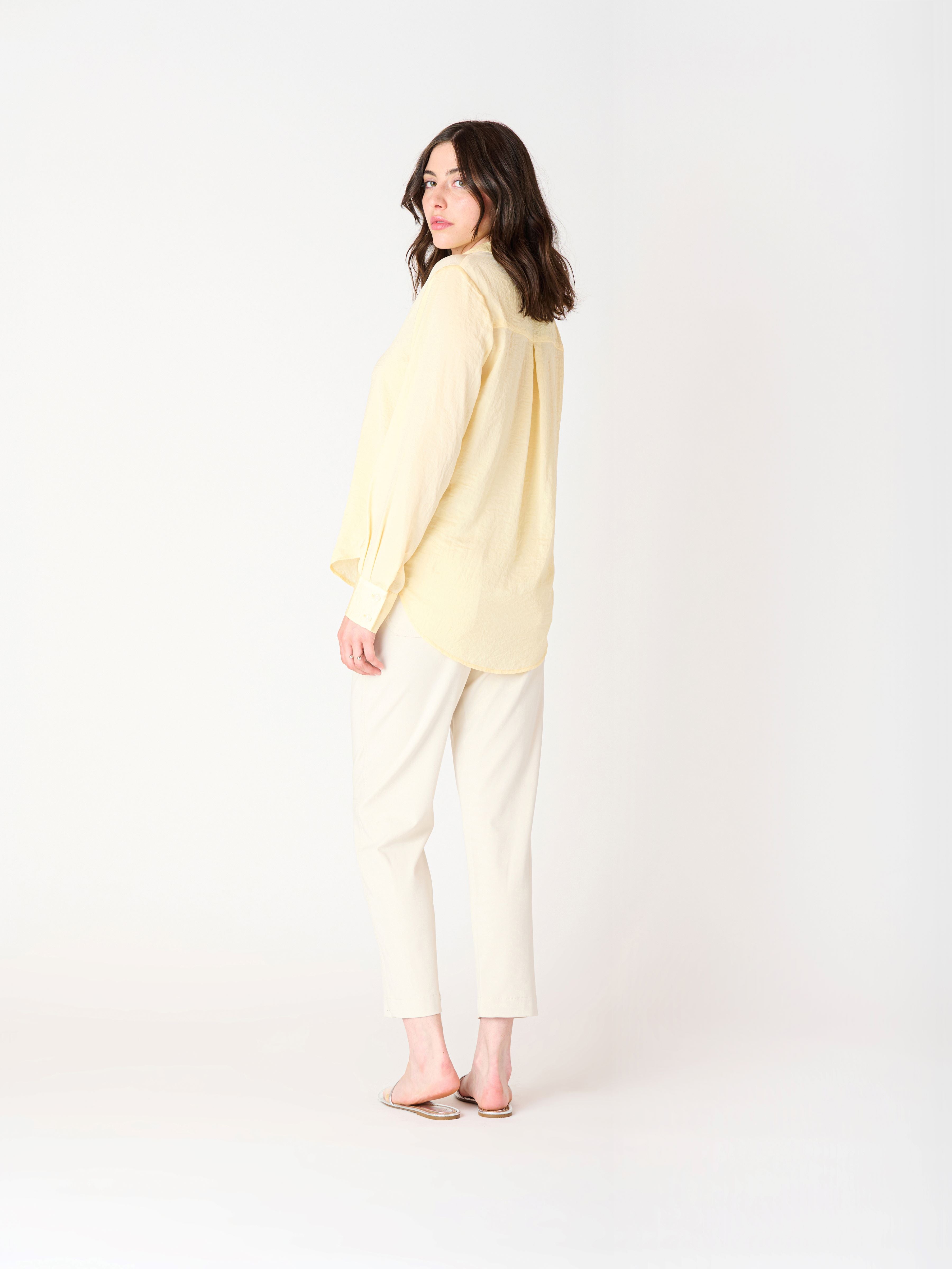 Blouse Fluide Effet Satin