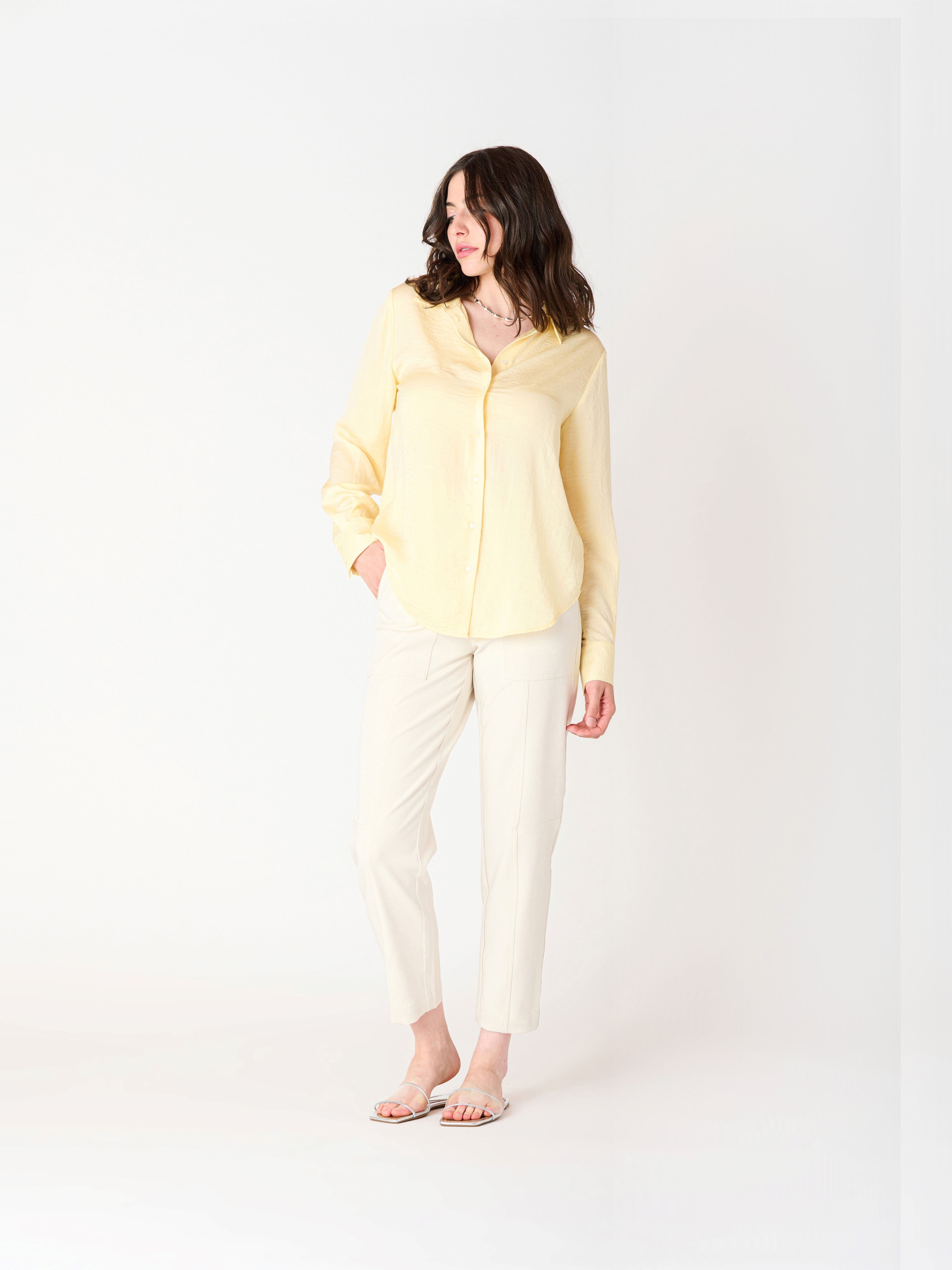 Blouse Fluide Effet Satin