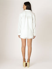 Blouse Boutonnée Texturée