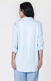 Chemisier viscose et Lin