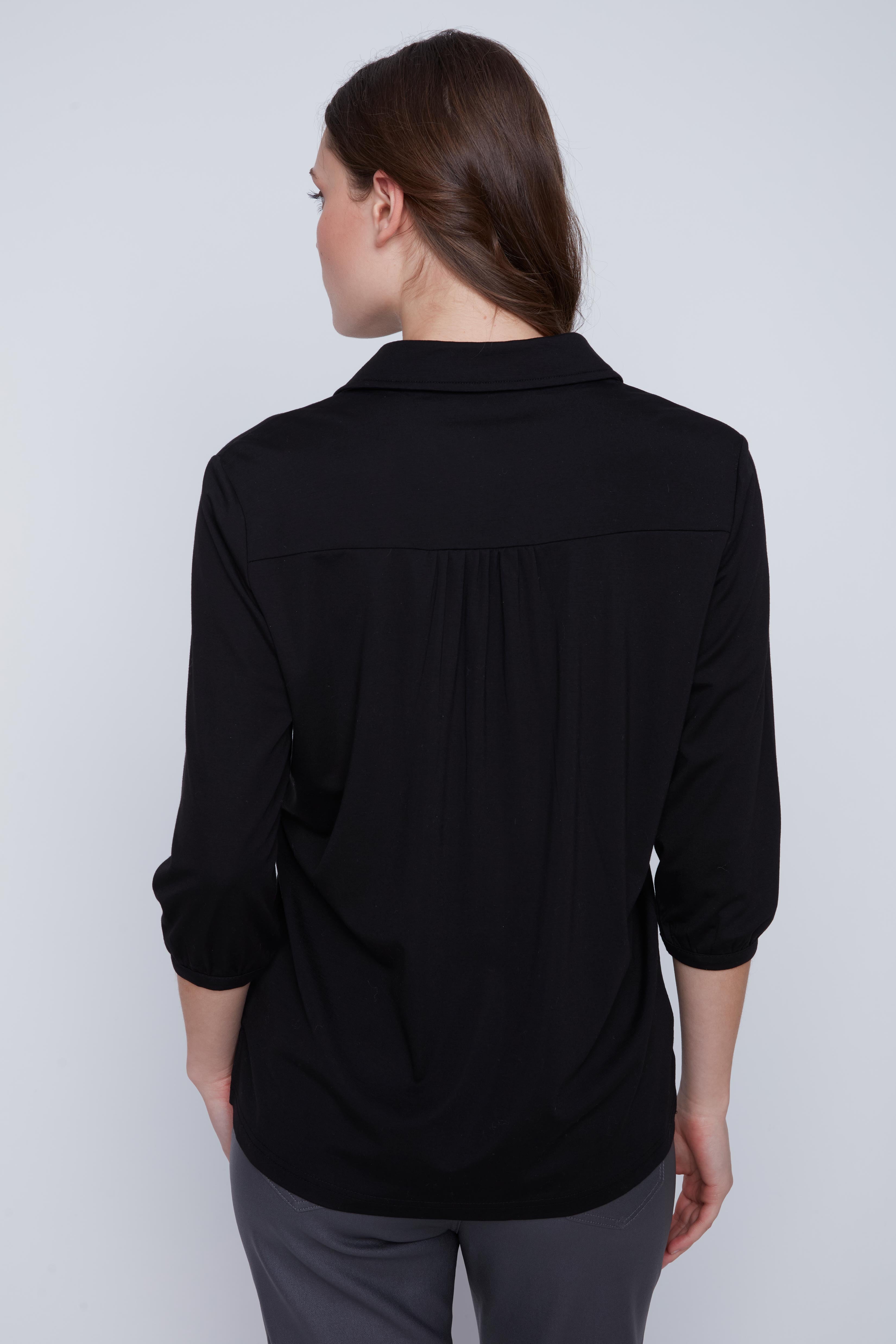 Chandail Col V avec Trois boutons
