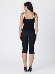 Camisole à Bordures Blanches