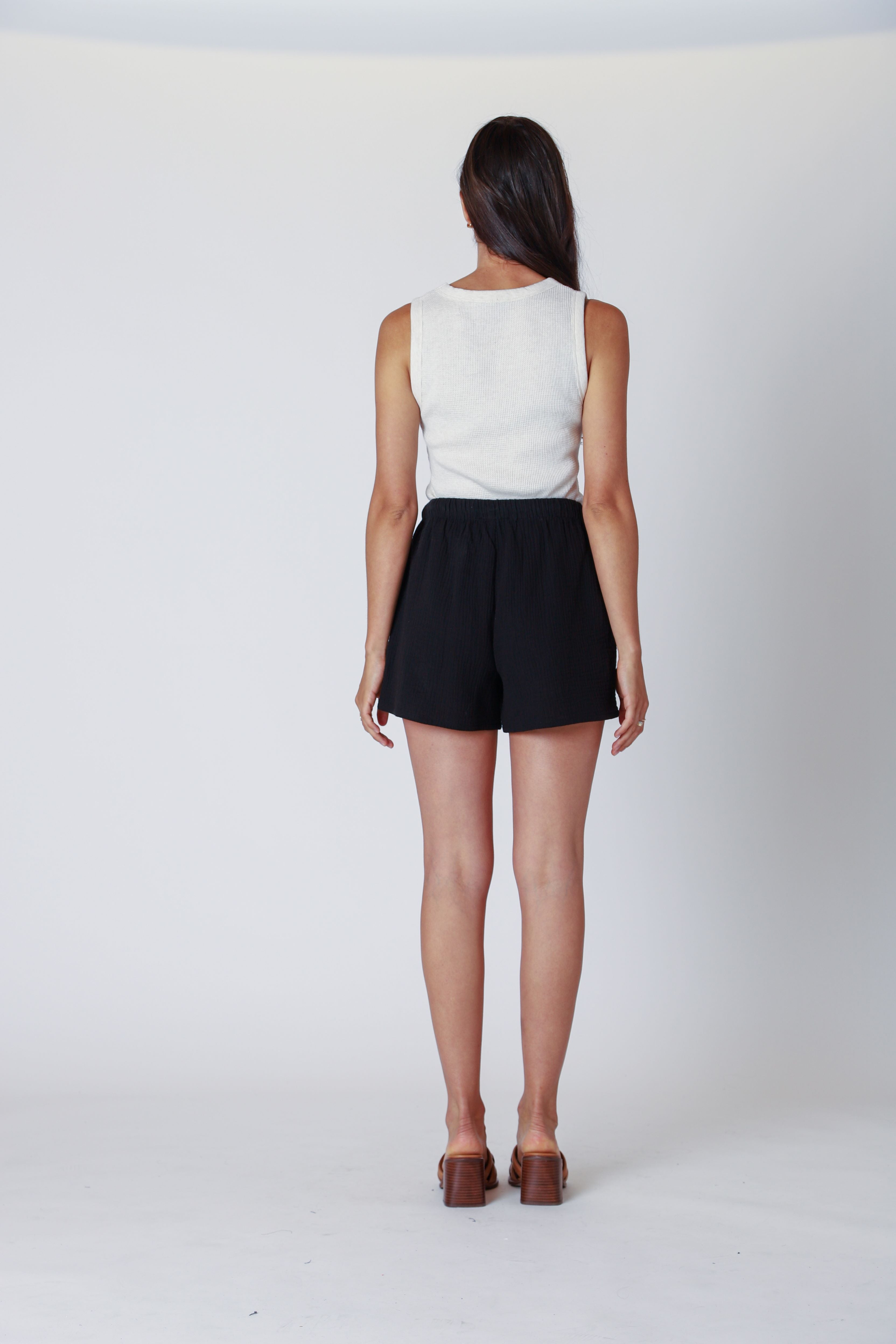 Camisole en Tissu Gaufré