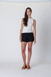 Camisole en Tissu Gaufré