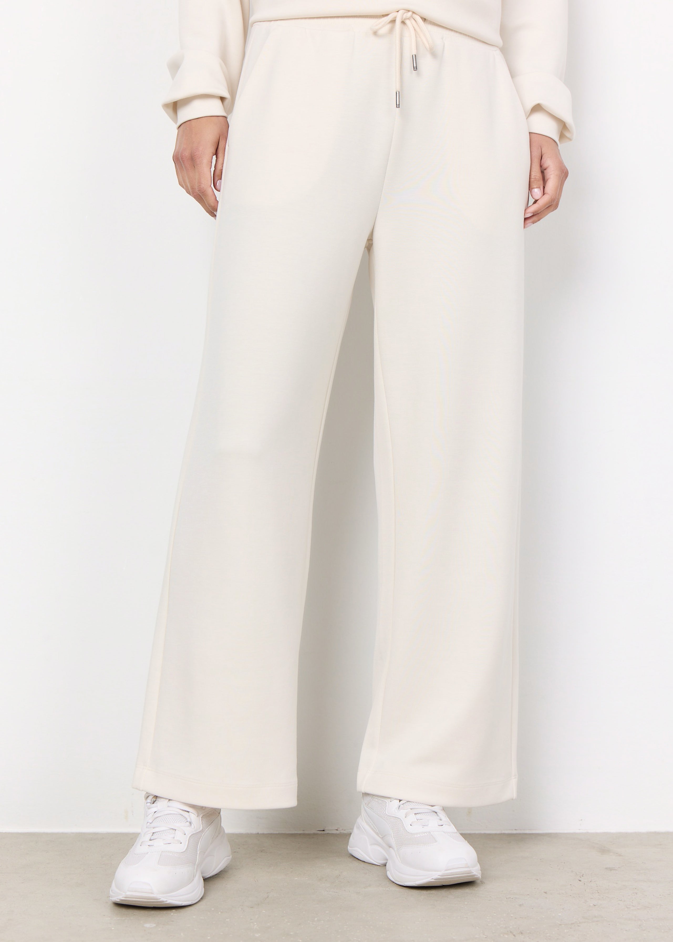 Pantalon Large Coton Modal