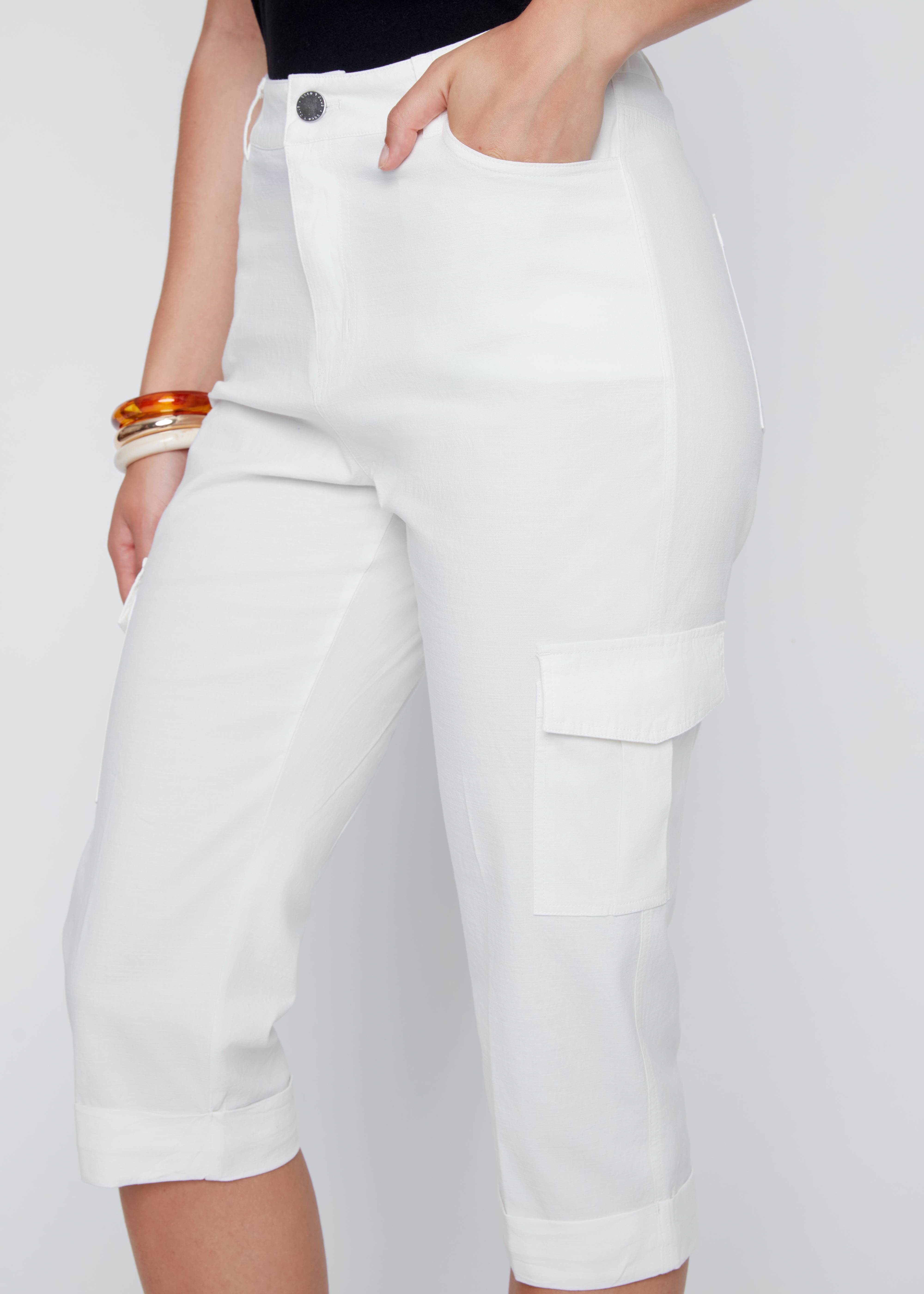 Capri Extensible avec Poches Cargos