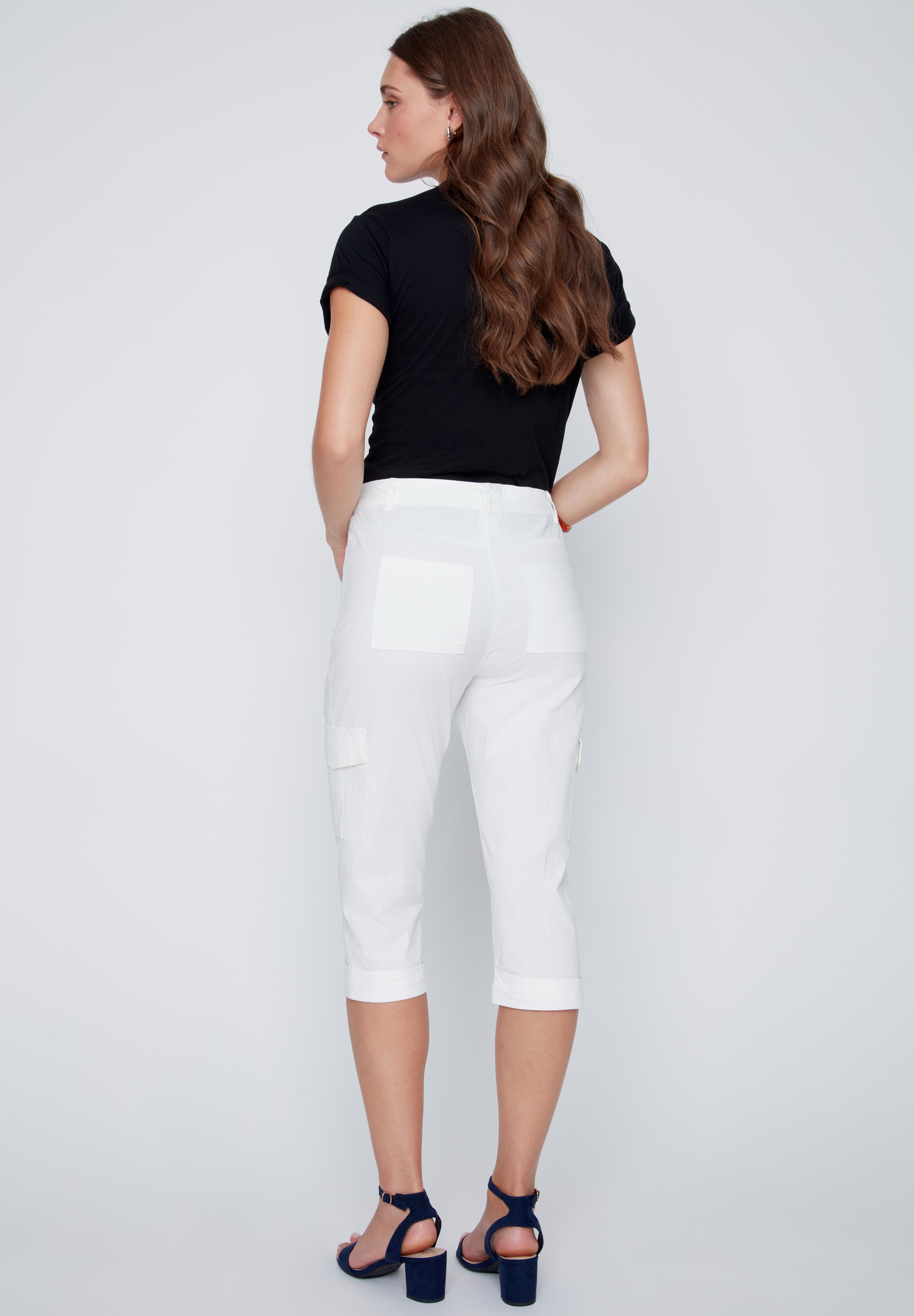 Capri Extensible avec Poches Cargos