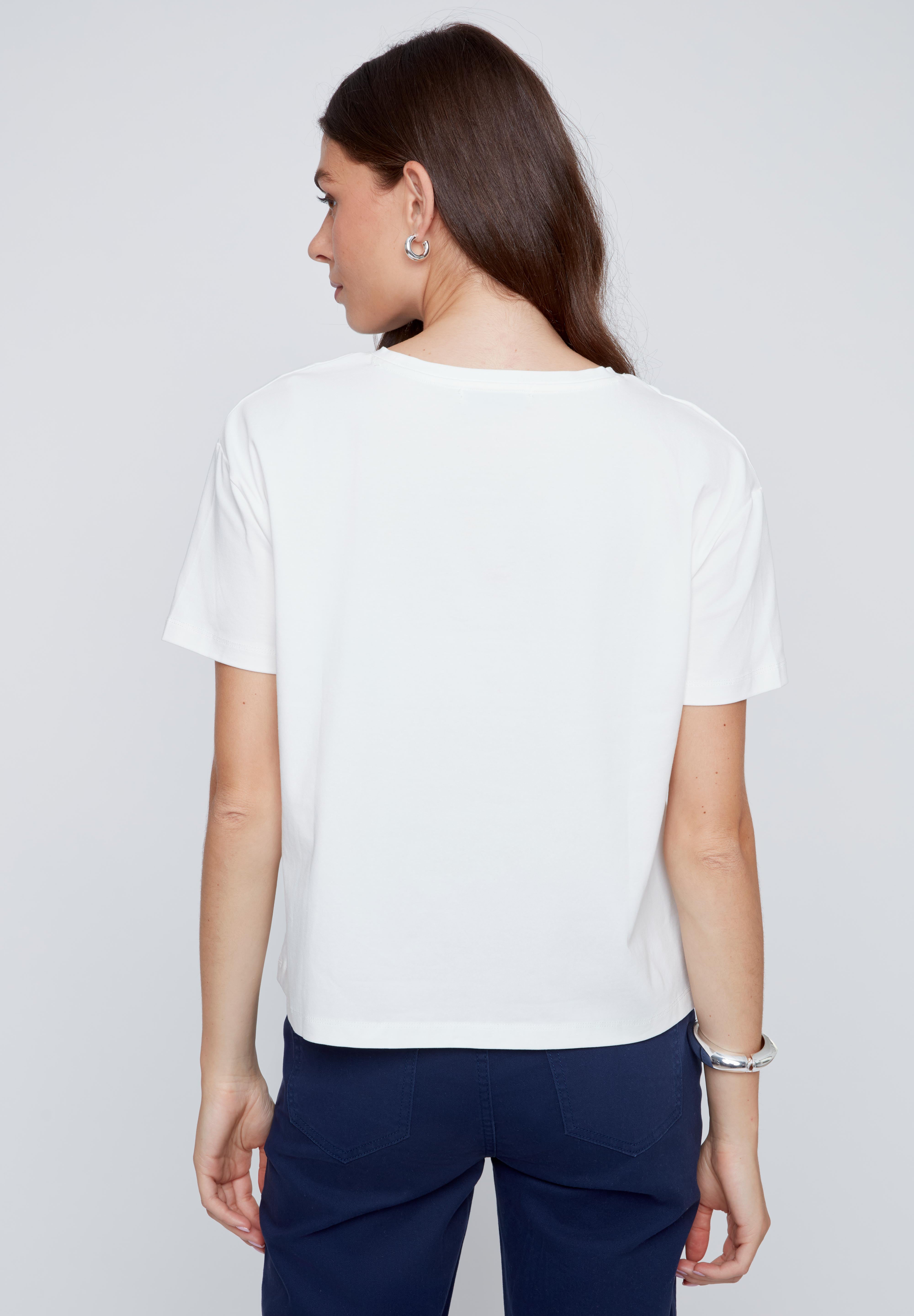 T-Shirt  Manches Courtes avec Imprimé de Femme