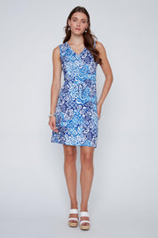 Robe Imprimé Col V
