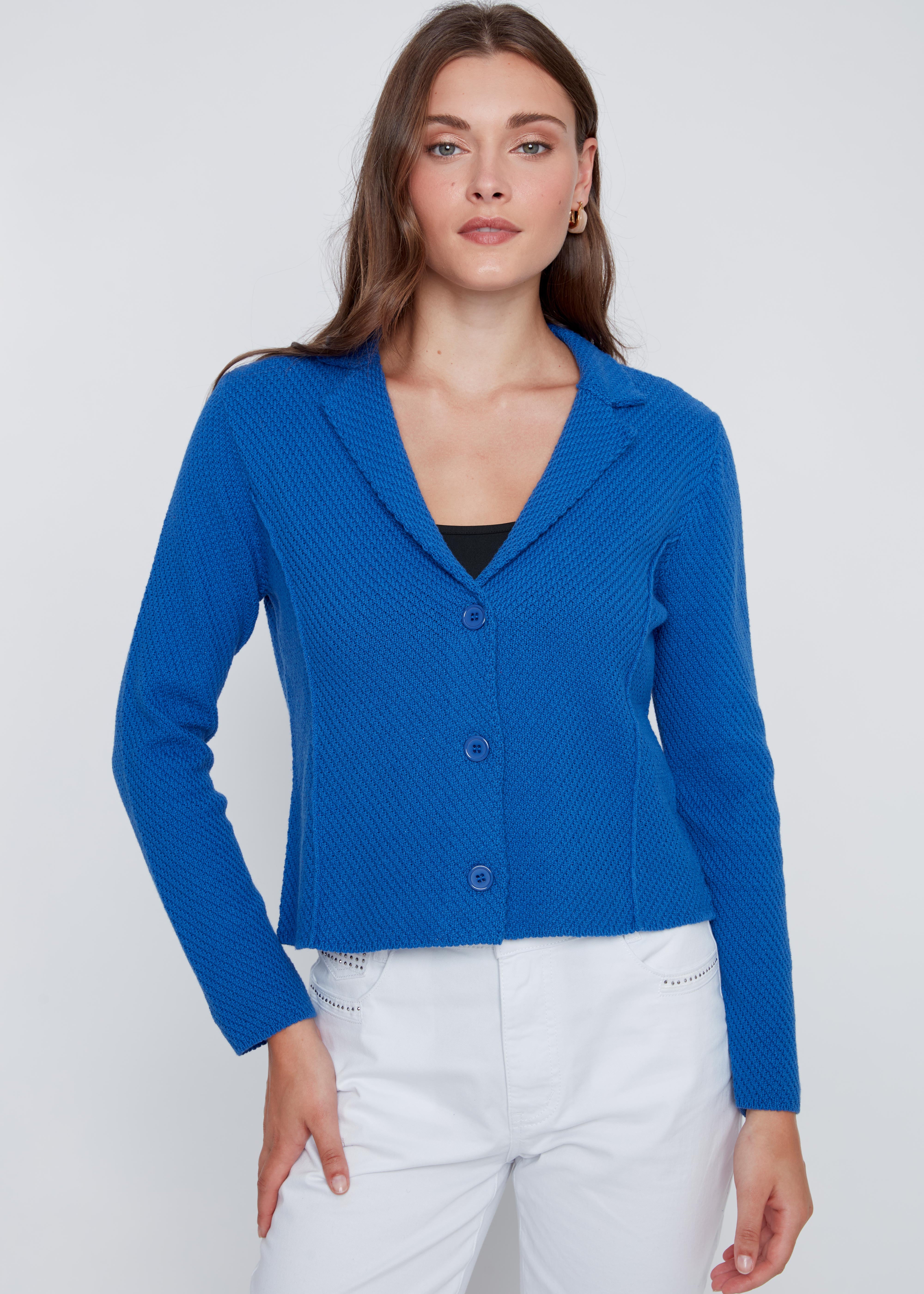 Veston en Tricot Extensible