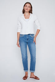 Veston en Tricot Extensible