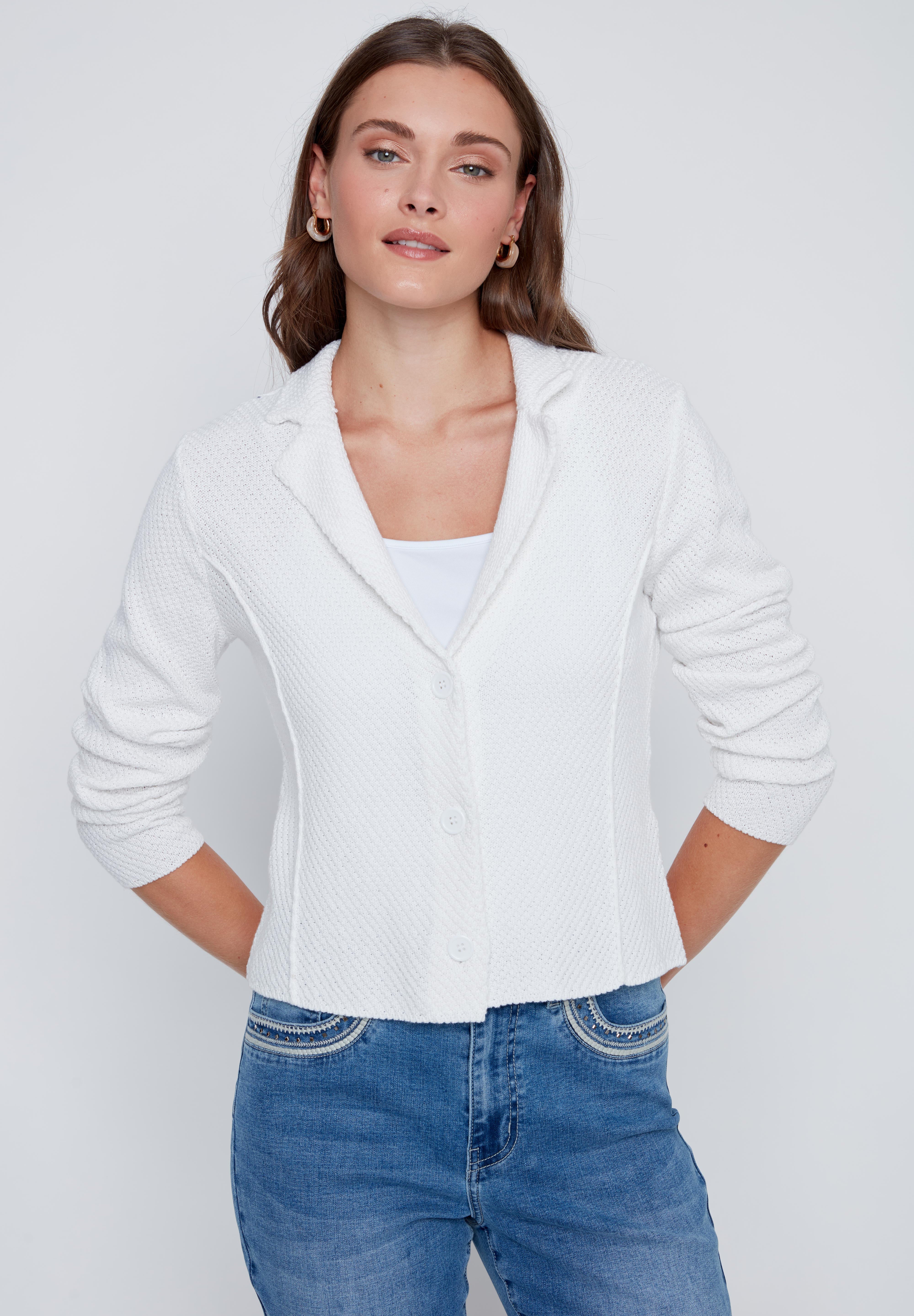 Veston en Tricot Extensible