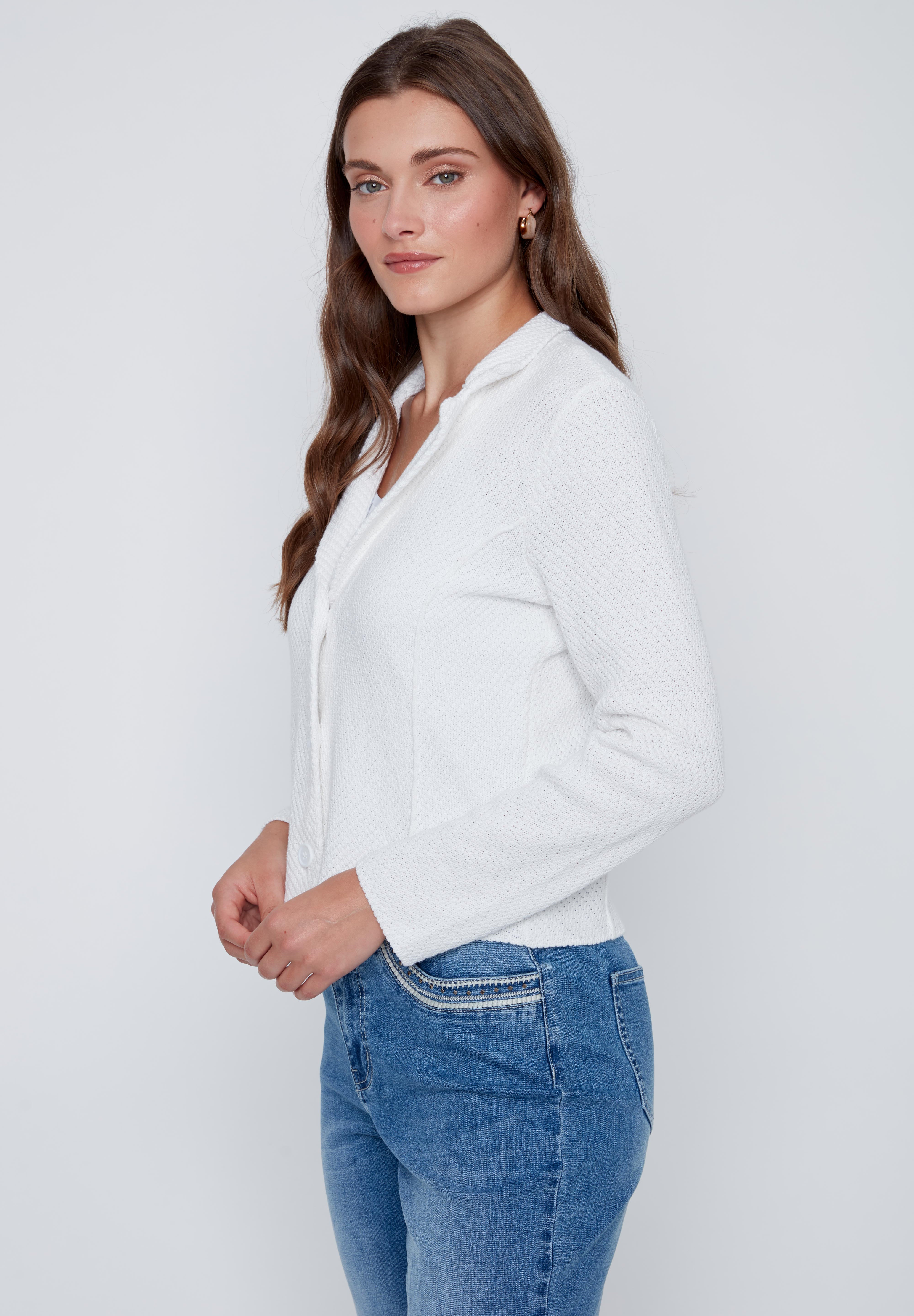 Veston en Tricot Extensible