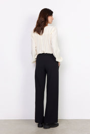 Pantalon Bande Large Infroissable