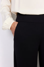 Pantalon Bande Large Infroissable