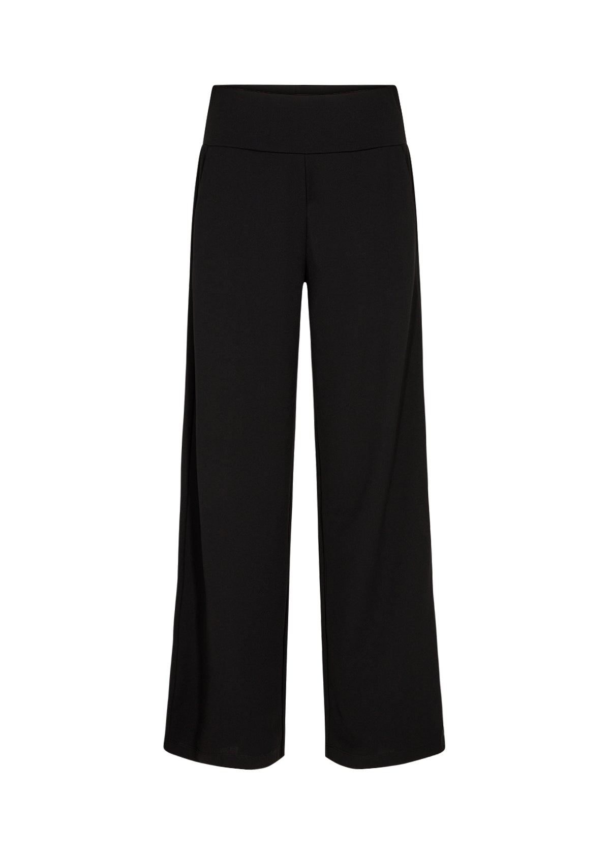 Pantalon Bande Large Infroissable