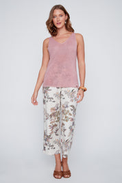 Camisole Col en V en Tricot