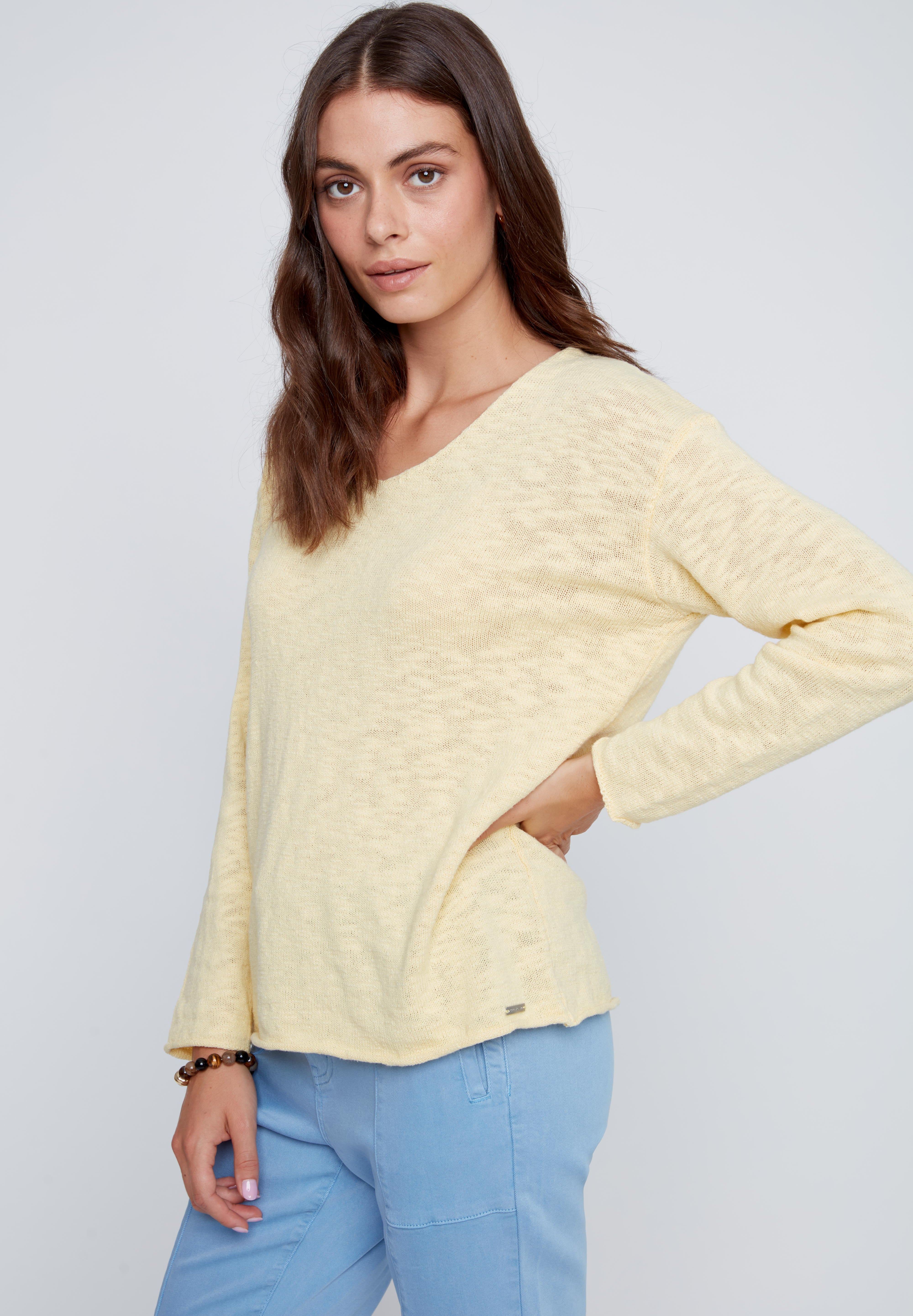 Chandail Manche Longue 100% Coton en tricot