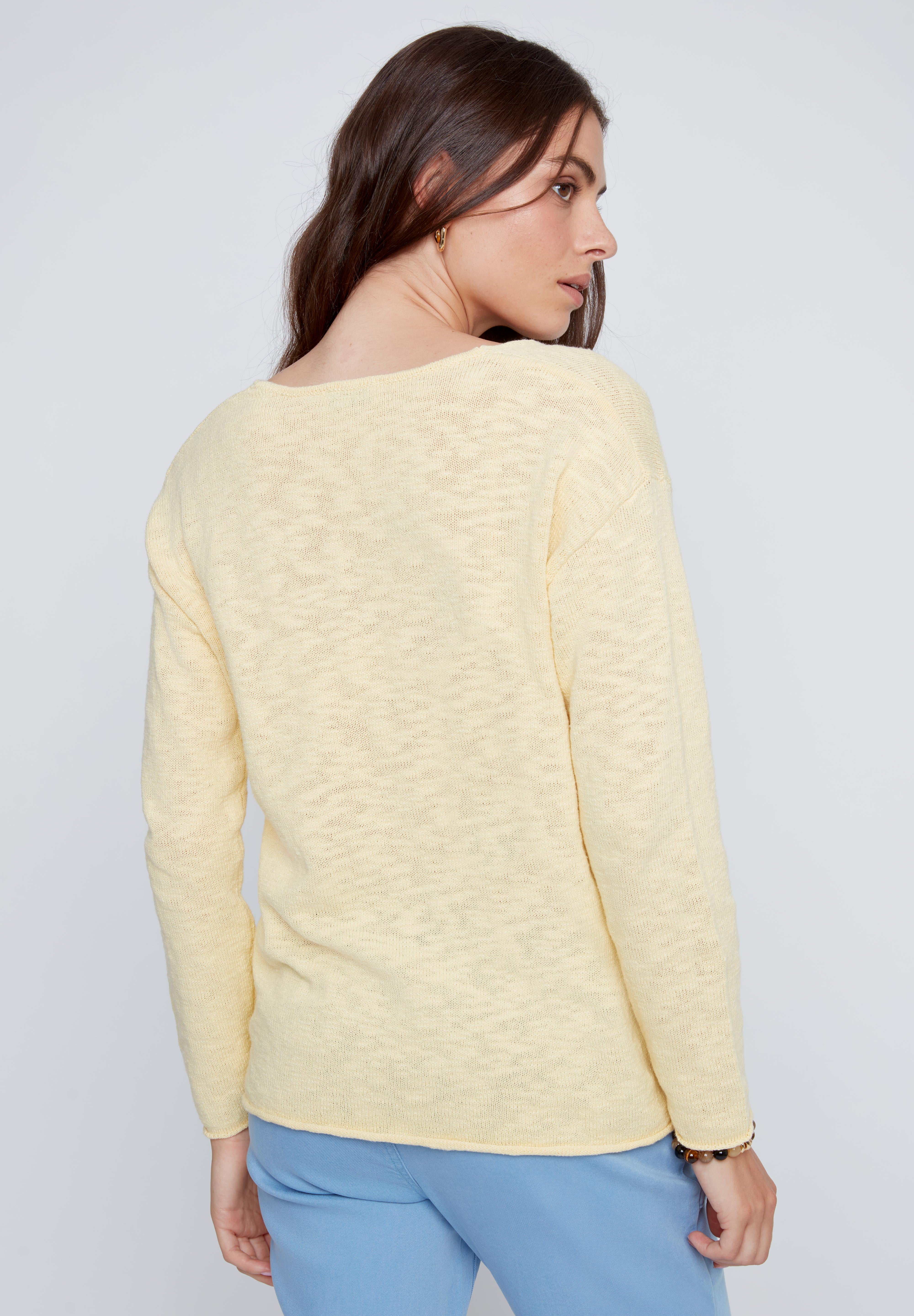 Chandail Manche Longue 100% Coton en tricot