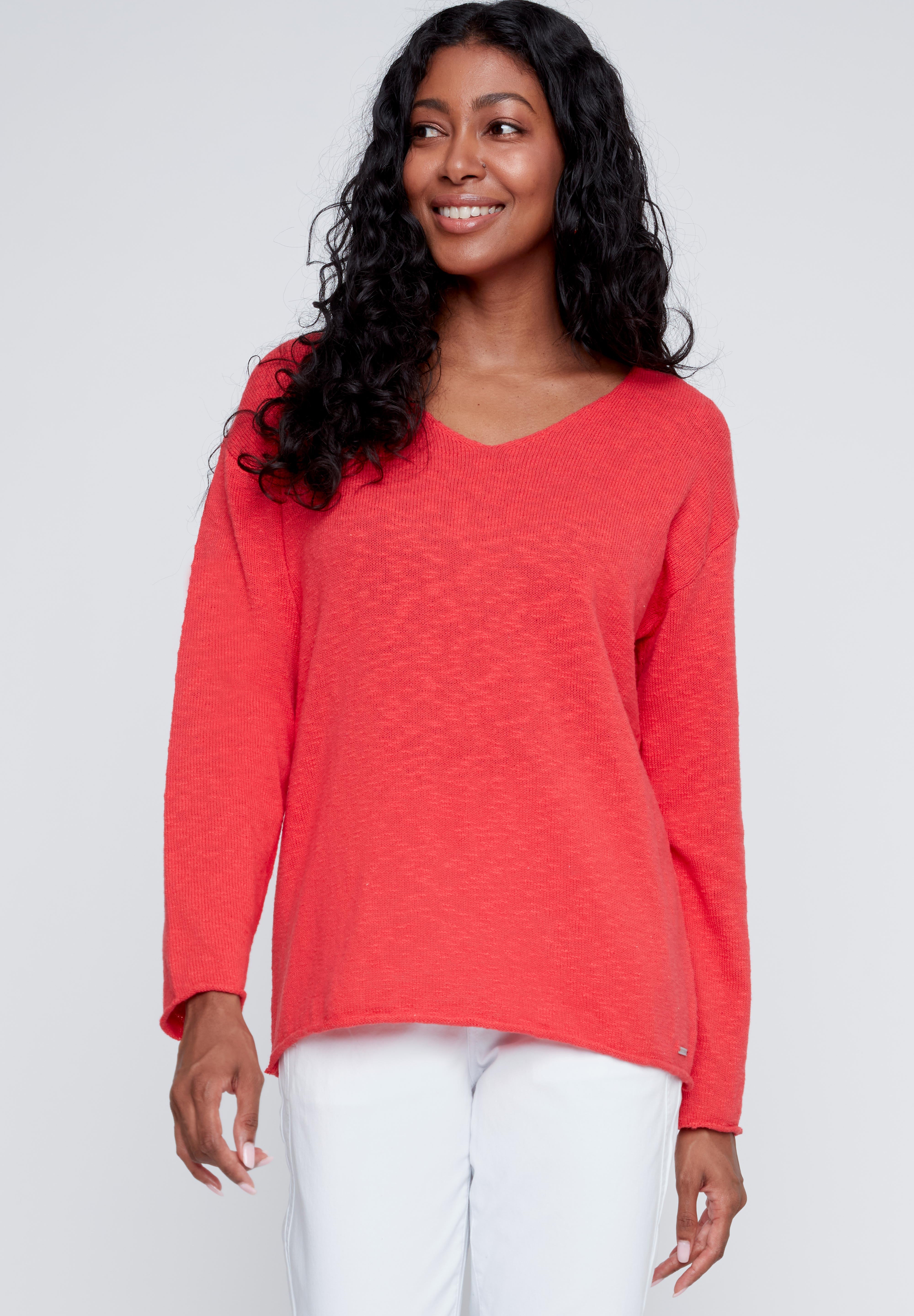 Chandail Manche Longue 100% Coton en tricot