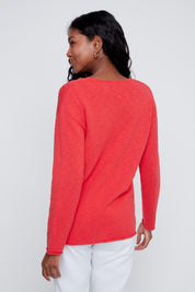 Chandail Manche Longue 100% Coton en tricot