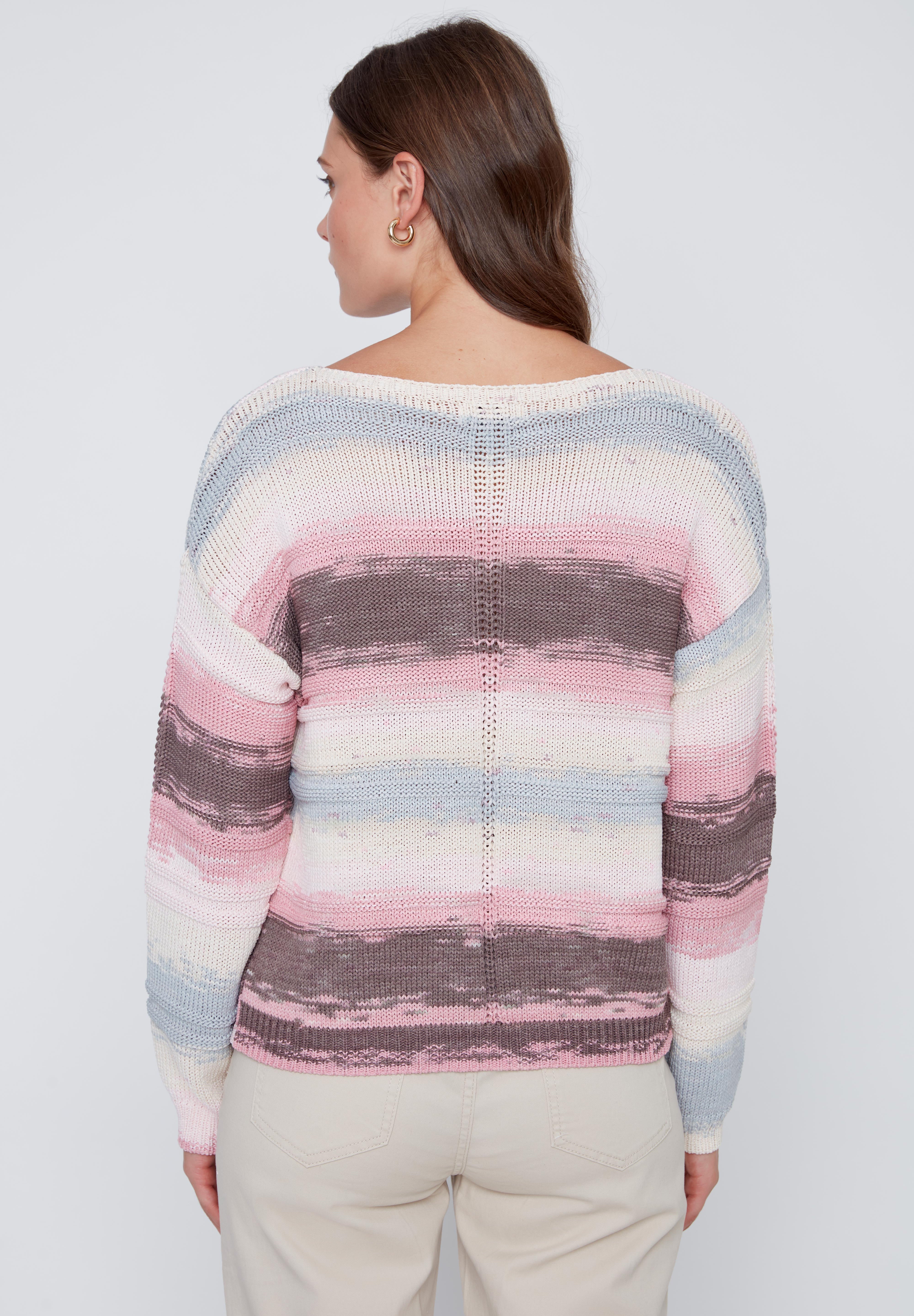 Chandail en tricot Multicolore