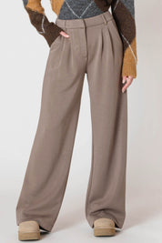 Pantalon Ample en à Plis